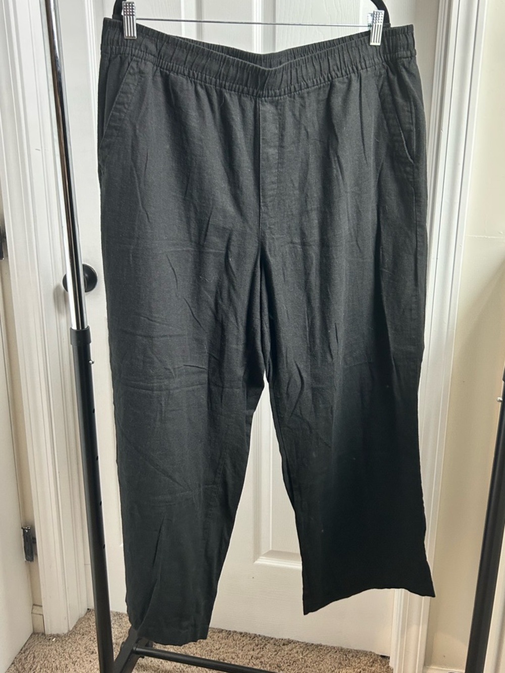 Old Navy Black line blend wide leg pants